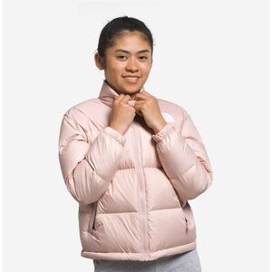 The North Face Light Pink Puffer Jacket